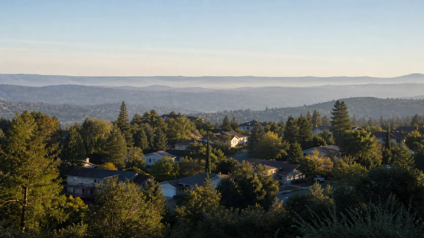 Homes among the rolling foothills of Placer County