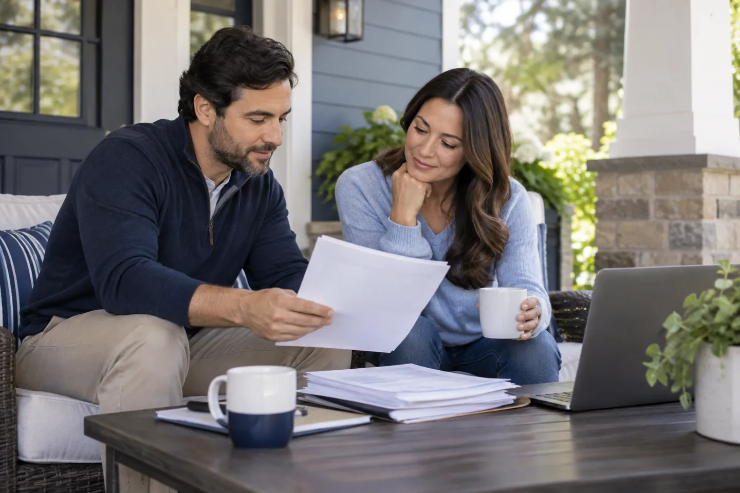 Illustrative editorial image about Jumbo loan preparation rewards an organized balance sheet