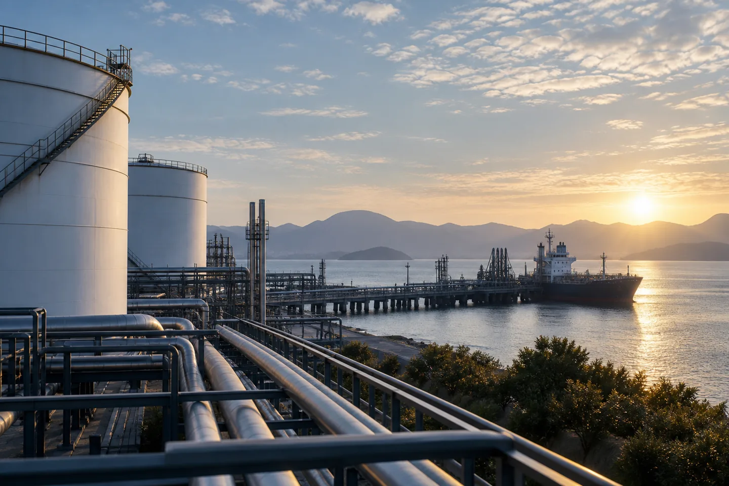 Illustrative editorial image about Oil climbed to $73.88 as a 9% Korean selloff exposed the other side of the AI boom