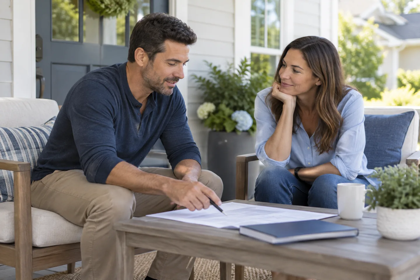 Illustrative editorial image about One amount. One repayment plan. Your home secures it