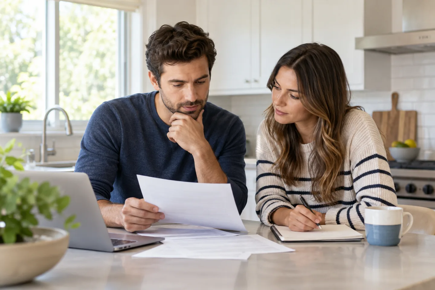 Illustrative editorial image about Your first mortgage can stay put. Let's look at what a second loan would change