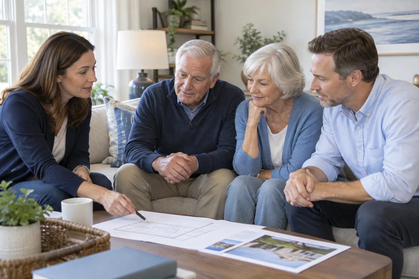 Illustrative editorial image about A useful HECM conversation includes the whole housing plan